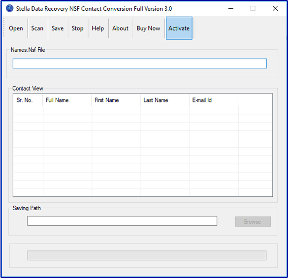 NSF to PST Converter Software screenshot