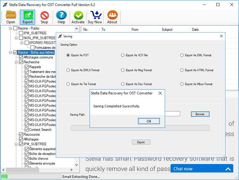 Microsoft OST to PST Conversion 6.2