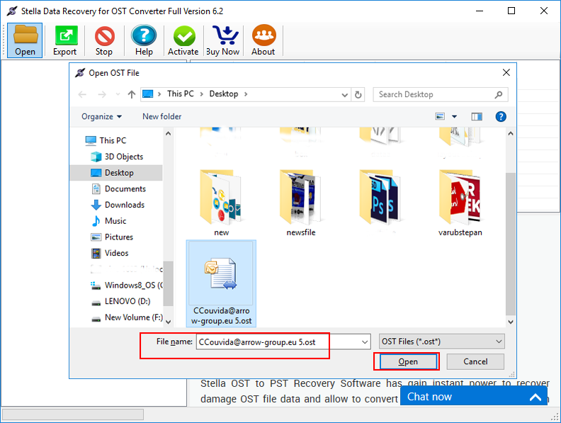 ost to pst converter software