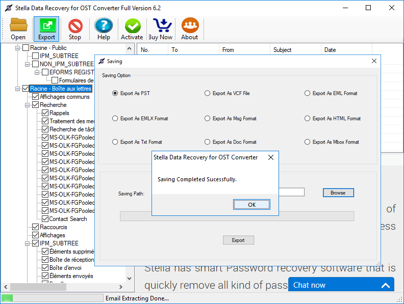 export ost to pst